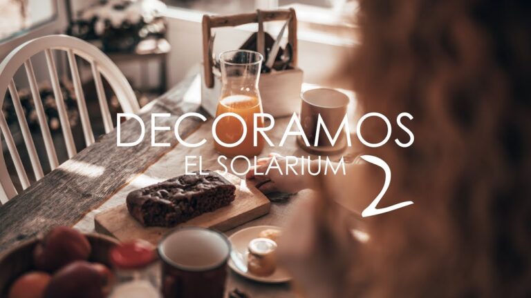 Ideas de decoración para el solárium
