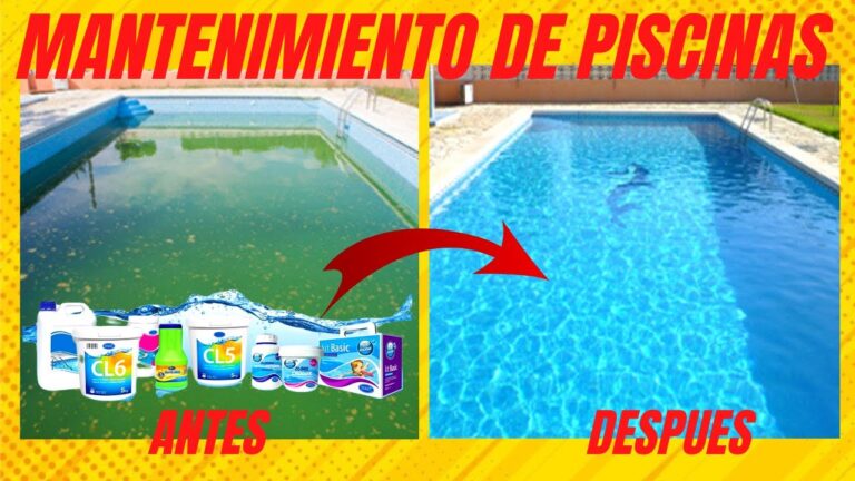 Productos recomendados para limpieza de piscinas
