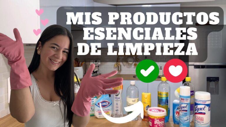 Productos recomendados para una limpieza eficaz