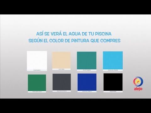 Colores modernos para piscinas de acero