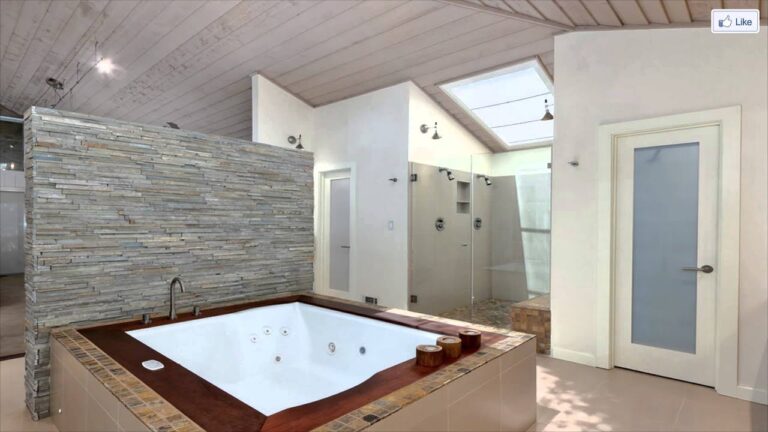Baños de lujo: spas empotrados para un relax total