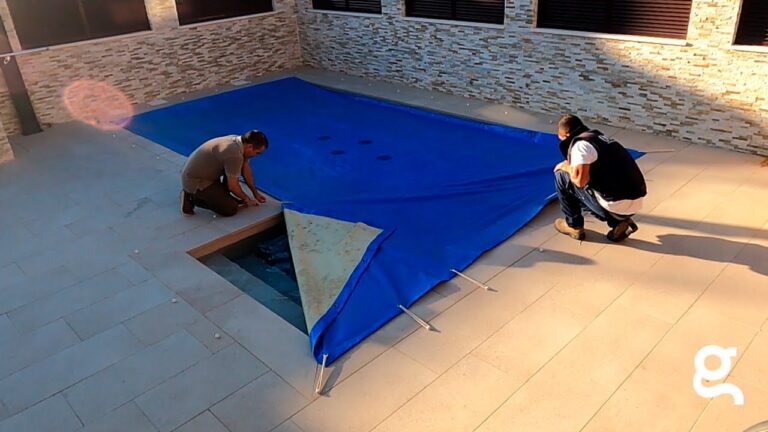 Cómo proteger tu piscina de acero con una cubierta